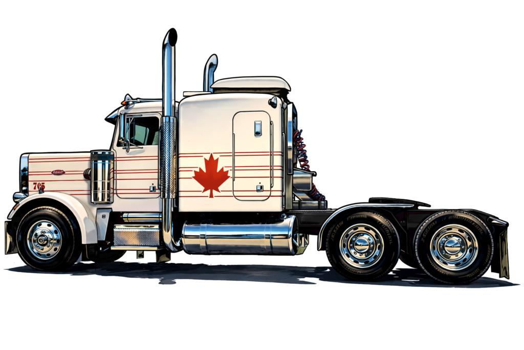 Peterbilt Transport Truck Art