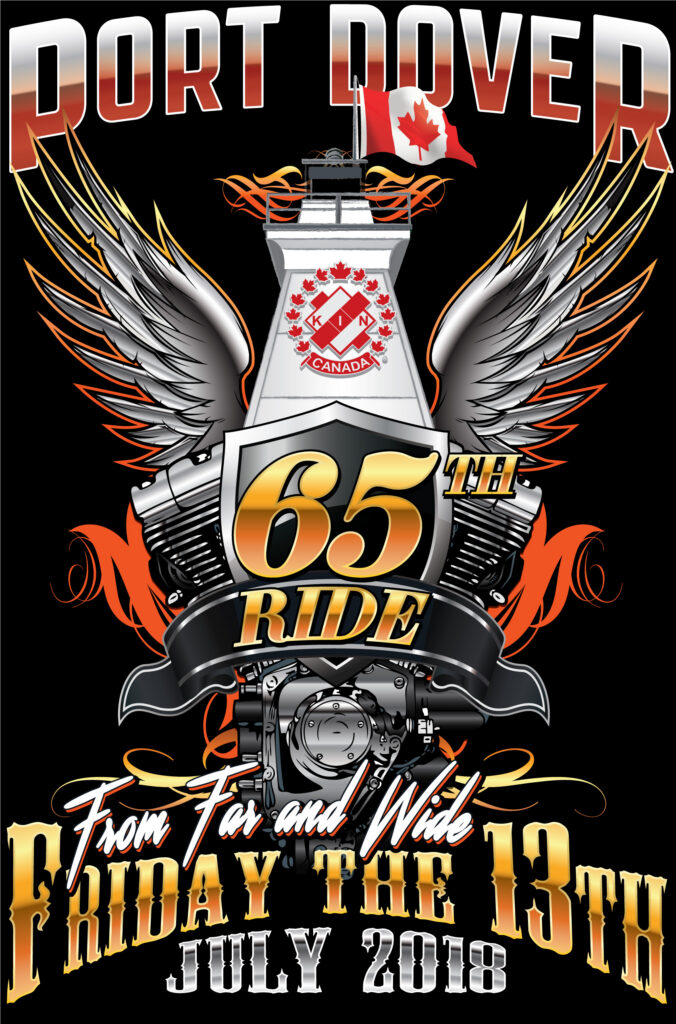 Friday the 13th – Men’s 65th Ride T-Shirt Design