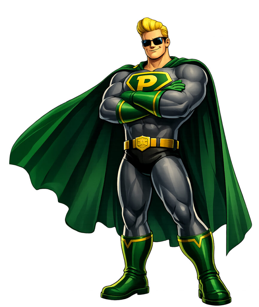 The Protector – Norfolk Shredding’s Mascot Re-Design