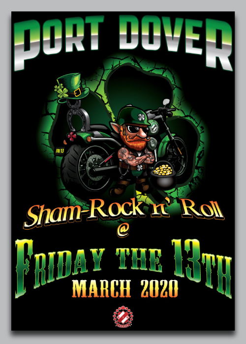 Friday the 13th – March 2020 Leprechaun T-Shirt Design