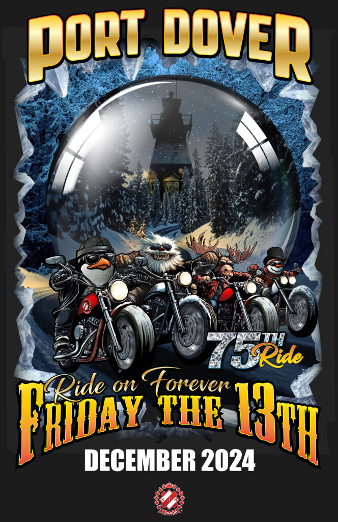 Friday the 13th – Ride on Forever T-Shirt Design