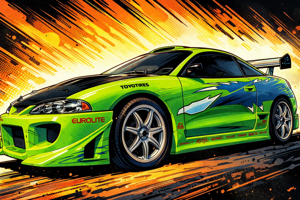 Mitsubishi Eclipse Art